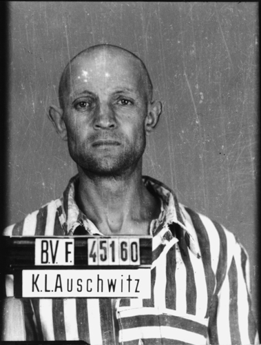Auschwitz-I, le 8 juillet 1942. Musée d’État d’Auschwitz-Birkenau, Oswiecim, Pologne. Collection Mémoire Vive. Droits réservés.