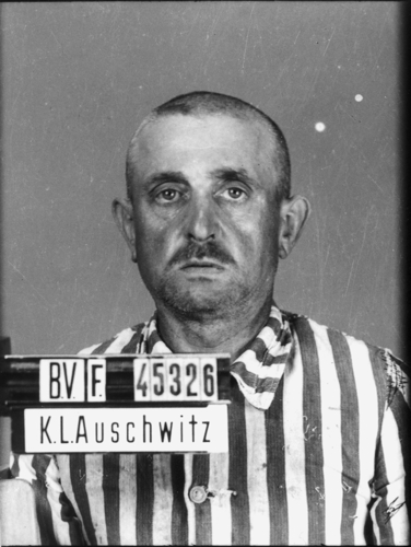 Auschwitz-I, le 8 juillet 1942. Musée d’État d’Auschwitz-Birkenau, Oswiecim, Pologne. Collection Mémoire Vive. Droits réservés.
