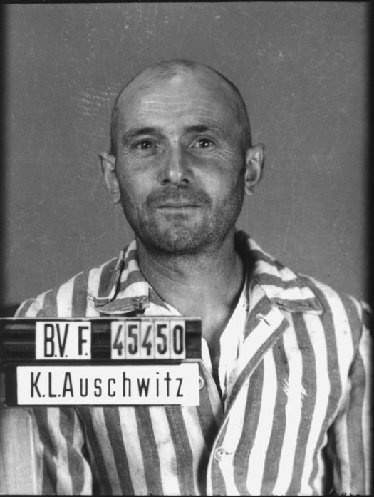 Auschwitz-I, le 8 juillet 1942. Musée d’État d’Auschwitz-Birkenau, Oswiecim, Pologne. Collection Mémoire Vive. Droits réservés.