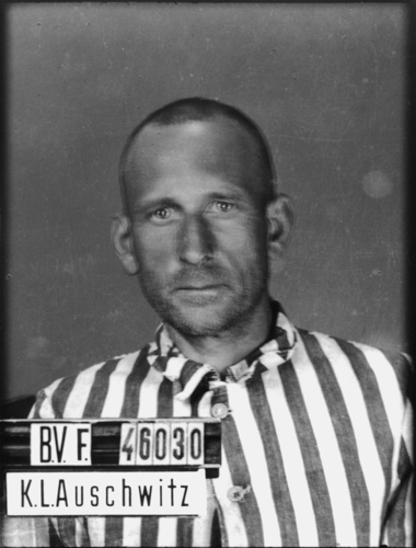 Auschwitz-I, le 8 juillet 1942. Musée d’État d’Auschwitz-Birkenau, Oswiecim, Pologne. Collection Mémoire Vive. Droits réservés.