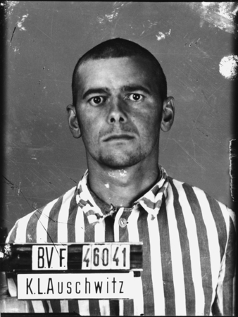 Auschwitz-I, le 8 juillet 1942. Musée d’État d’Auschwitz-Birkenau, Oświęcim, Pologne. Collection Mémoire Vive. Droits réservés.