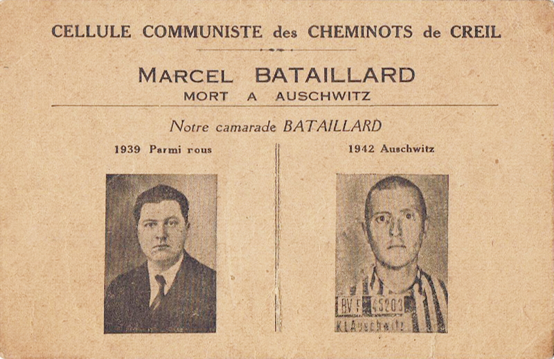 Tract édité après guerre. Collection Jean Bataillard.