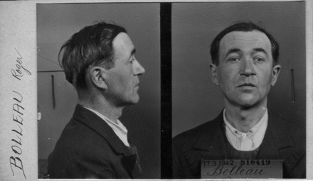 JPEG - 18.4 ko Photo anthropométrique prise le 17 mars 1942 par le service de l’identité judiciaire. © Archives de la Préfecture de Police (APP), Paris.