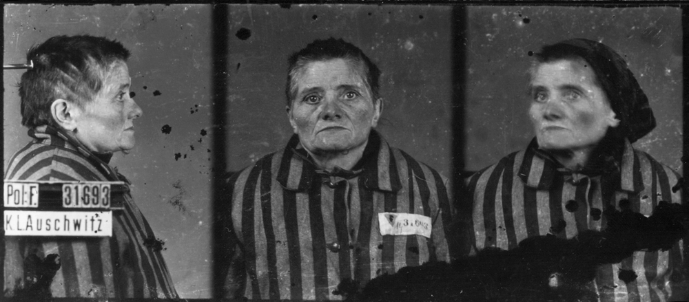 JPEG - 82.7 ko Photographiée à Auschwitz-I, le 3 février 1943. Musée d’État d’Auschwitz-Birkenau, Oświęcim, Pologne. Collection Mémoire Vive. Droits réservés.