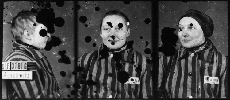 Photographiée à Auschwitz-I, le 3 février 1943. Musée d’État d’Auschwitz-Birkenau, Oświęcim, Pologne. Collection Mémoire Vive. Droits réservés. Photographiée à Auschwitz-I, le 3 février 1943. Musée d’État d’Auschwitz-Birkenau, Oświęcim, Pologne. Collection Mémoire Vive. Droits réservés.