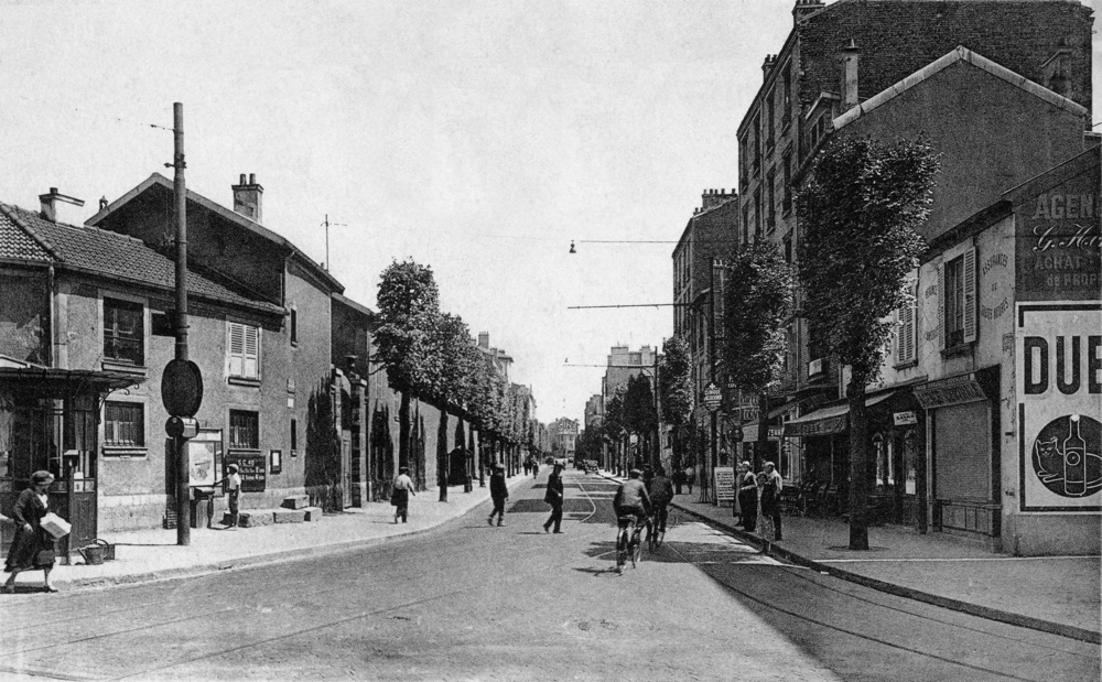 Fontenay-sous-Bois. La rue Dalayrac. Carte postale non datée (années 1930 ?). Collection Mémoire Vive.