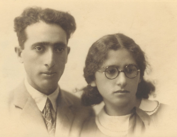Israël Kupferman (1904-1942) et Frania Rothblum-Propper (1905-1992), qui deviendra Claude François-Unger. Collection de Laurent Kupferman. Droits réservés.