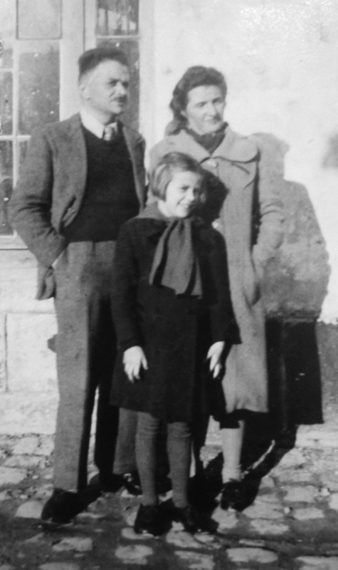 Georges, Jeanne et Dounia, à la veille de la guerre. Droits réservés.