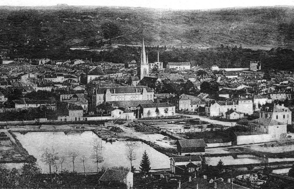 Ligny-en-Barrois. Carte postale postée en 1933. Collection Mémoire Vive.