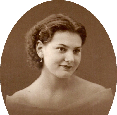 Renée Michaud. Coll. Denise Chaigneaud, née Triguel. Droits réservés.
