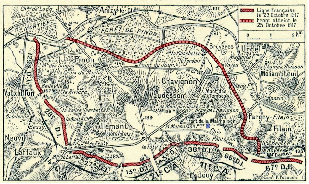 La bataille de la Malmaison © Site Mission centenaire 14-18, 2017.