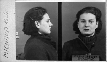 Photo anthropométrique prise le 16 février 1942 par le service de l’identité judiciaire. © Archives de la Préfecture de Police (APPo), Paris/Le-Pré-Saint-Gervais.