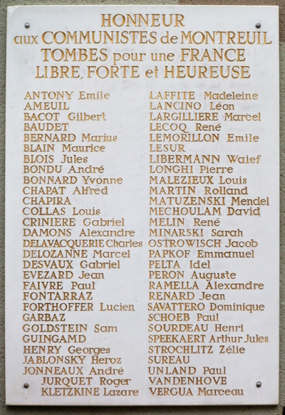 © Mémoire Vive.