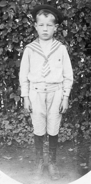 Roland Soyer enfant. © Collection Michel Winkel, son neveu.