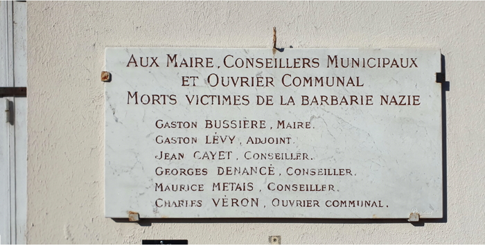 Sur un mur de la mairie de Sevran… © Photo Daniel Mougin, 02-2023.